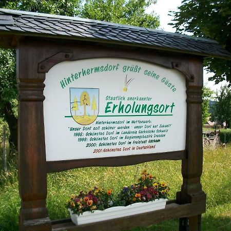 Fewo Hoyer Apartment Hinterhermsdorf Exterior foto